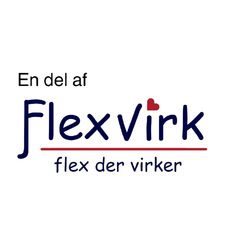 Flexvirk logo med link til hjemmeside