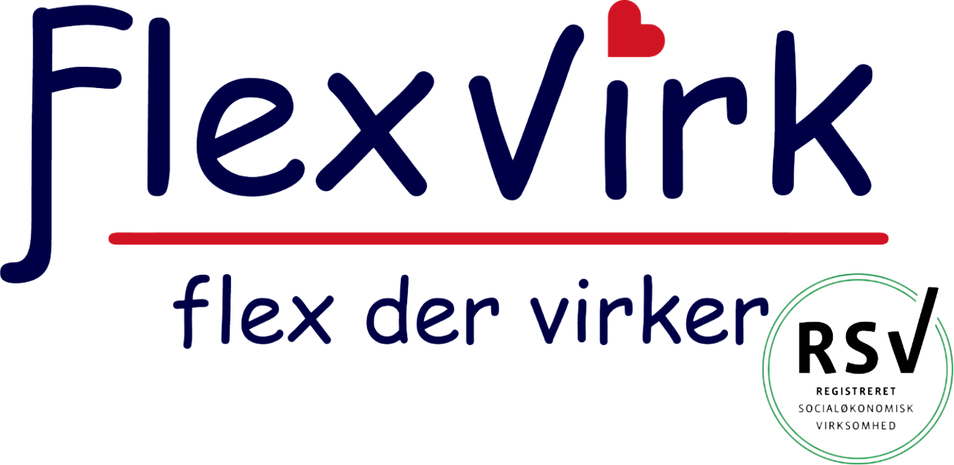 Flexvirk logo med link til hjemmeside